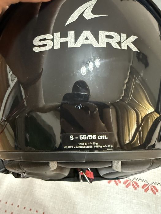 Каска Shark Spartan Carbon RS с интерком Sena Harman Kardon 50R