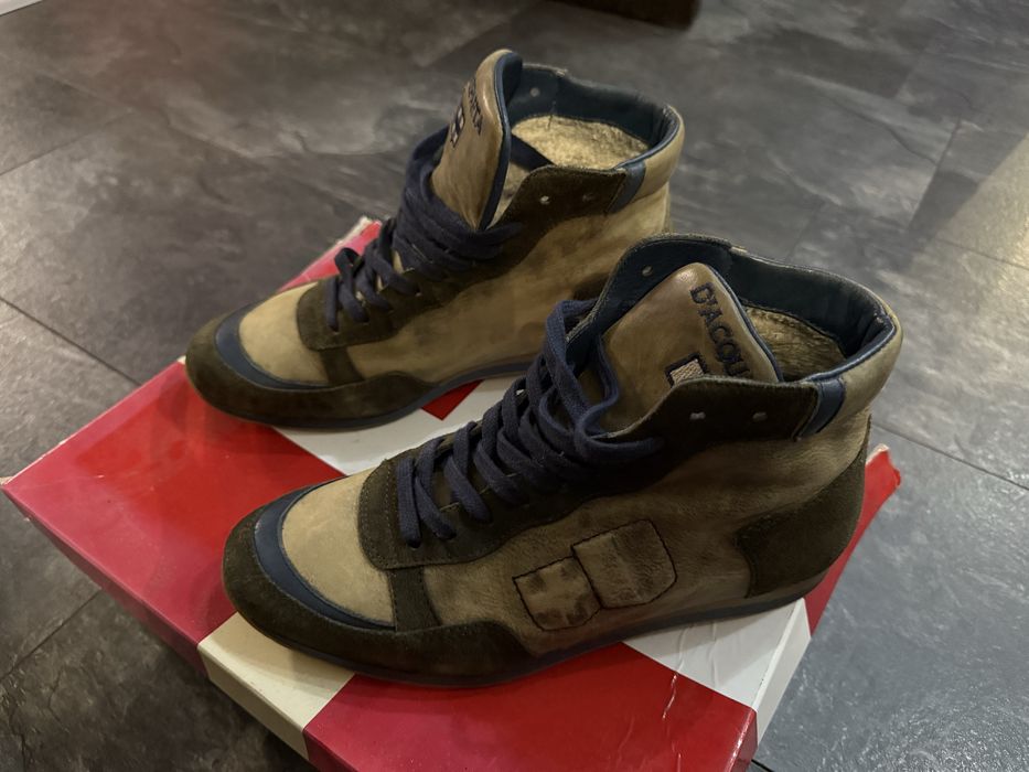 Sneakersi D’aquasparta piele moale marime 40