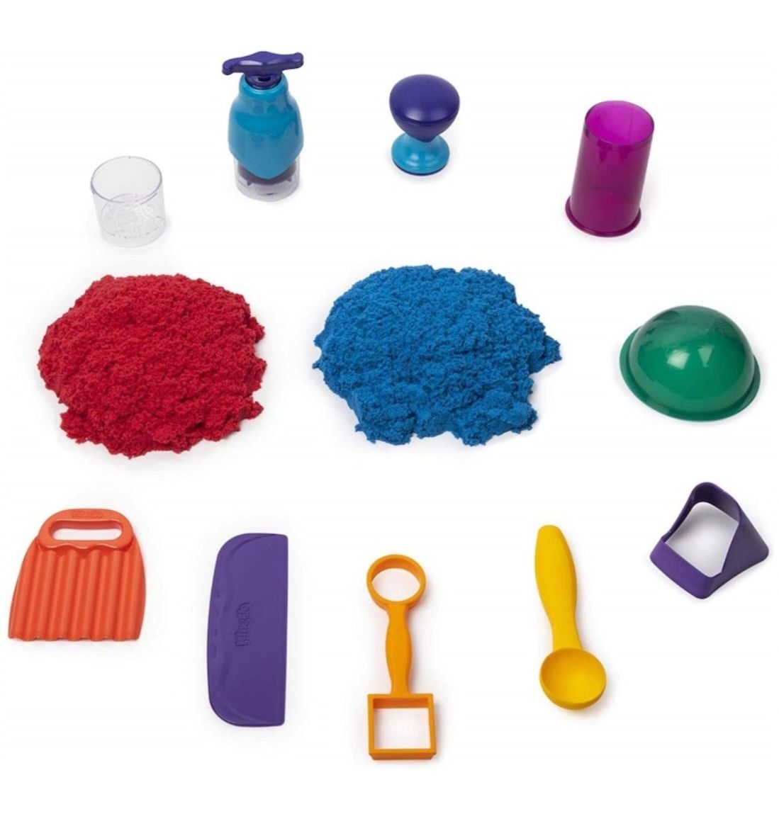 Комплект Kinetic Sand - Мега аксесоари + пакет пясък. Несъхнещ