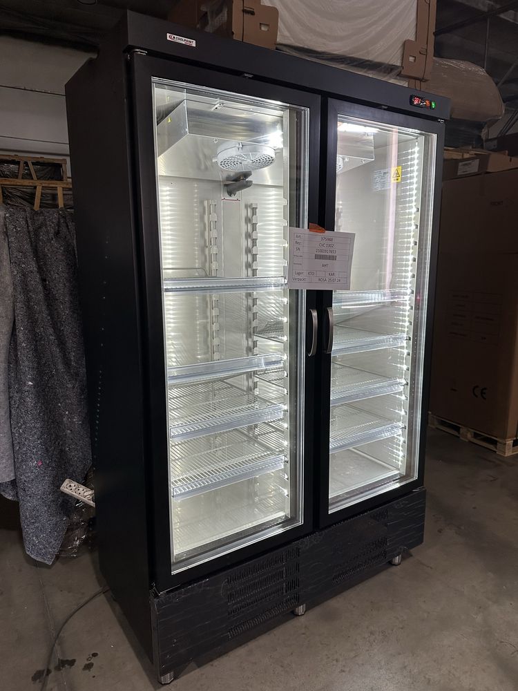 Vitrina verticala congelare 2 usi AHT CVC 137cm / NOU