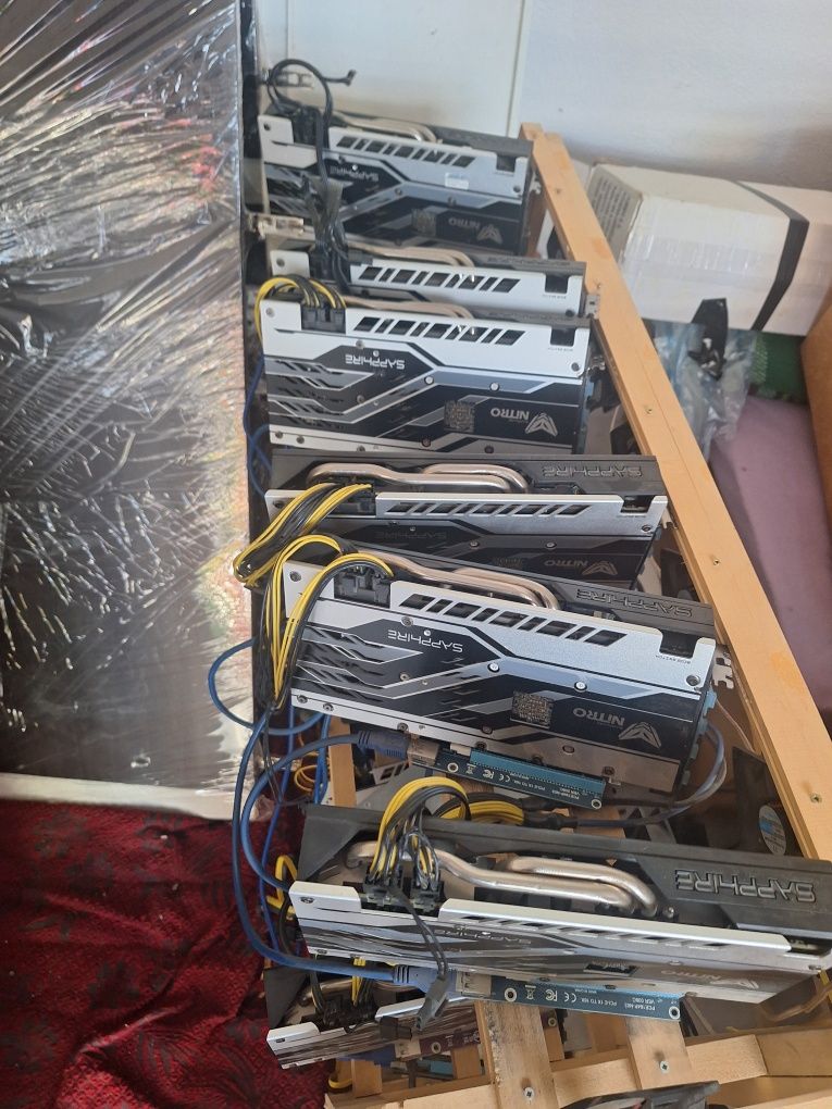 ВидеоКарти mining rig rx 580 Sapphire Powercolor Xfx 4gb 8gb