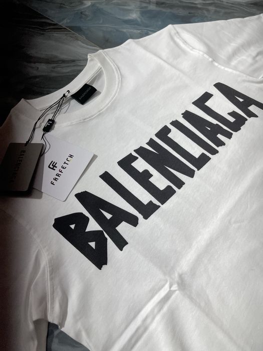 Tricou Balenciaga | Alb | 2025