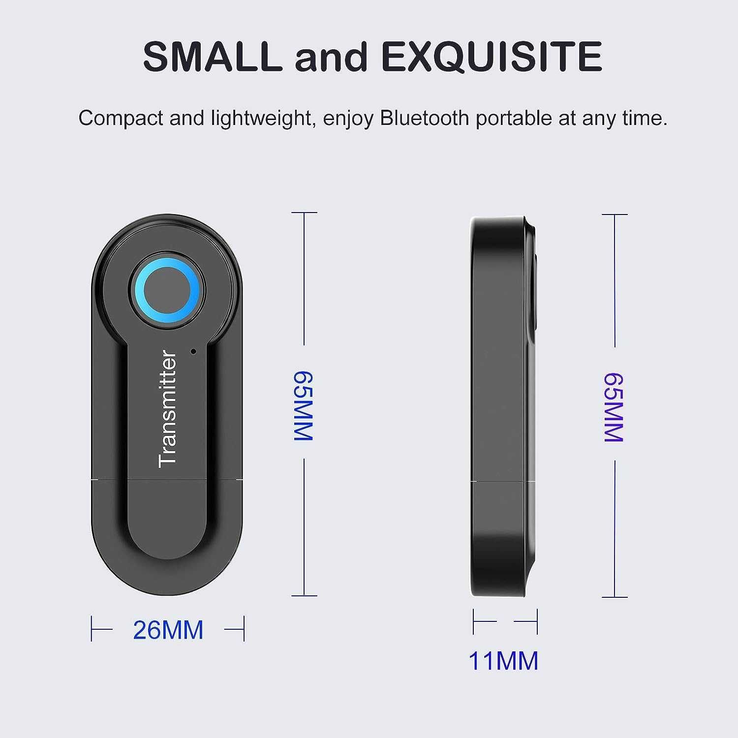 Аудио трансмитер Wireless Bluetooth Transmitter Andven