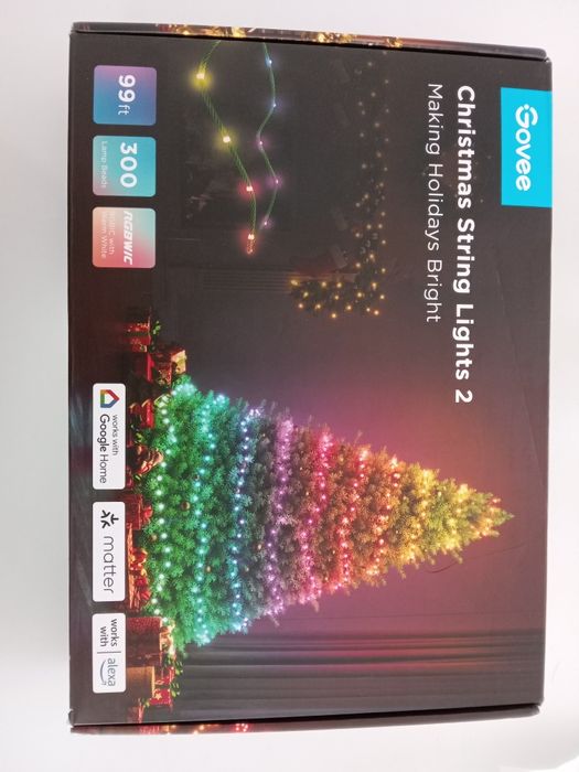 Govee Christmas String Lights 2 (Модел H70C5) – Смарт RGB гирлянда 30м
