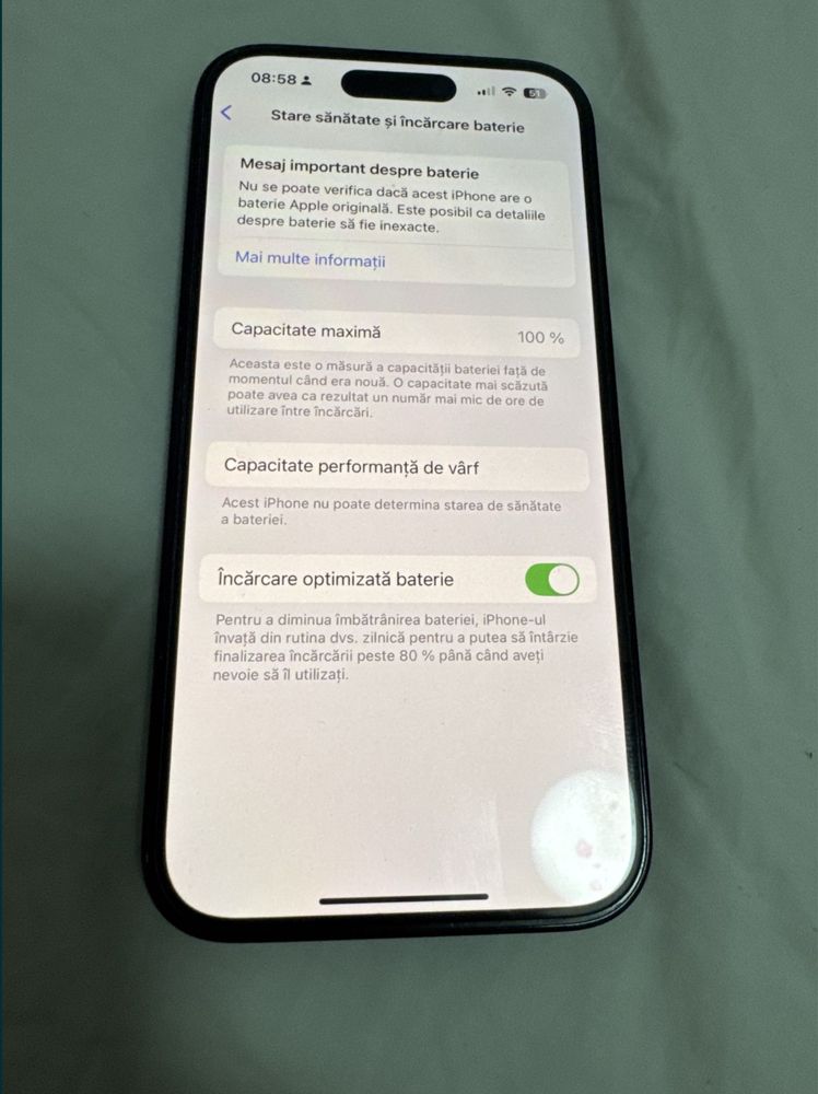 Iphone 14 pro 100%bat vand urgent