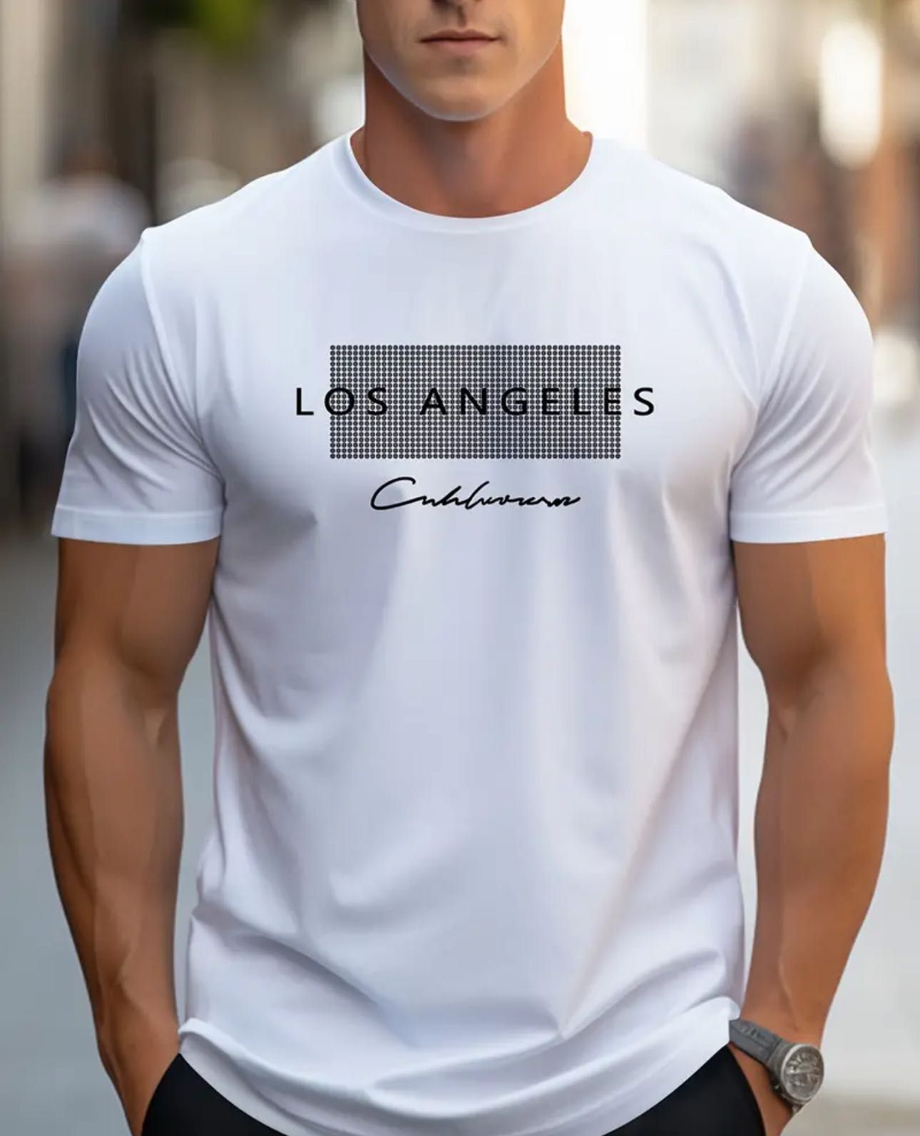 Тениска Los Angeles California, S/M размер