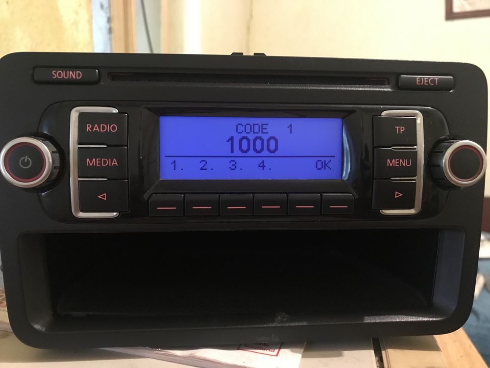 Cd player vw golf VI