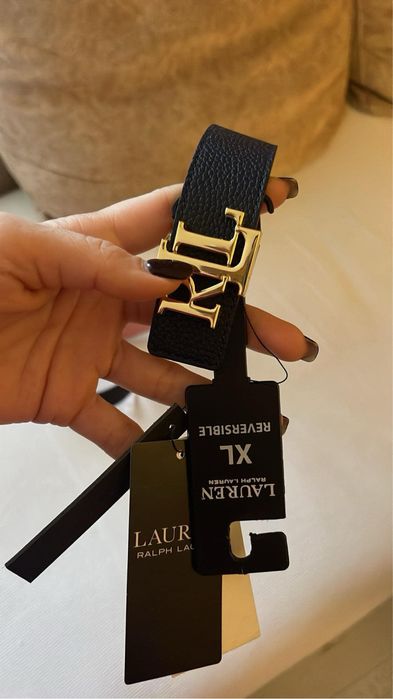 Нов колан с етикет естествена кожа Ralph Lauren