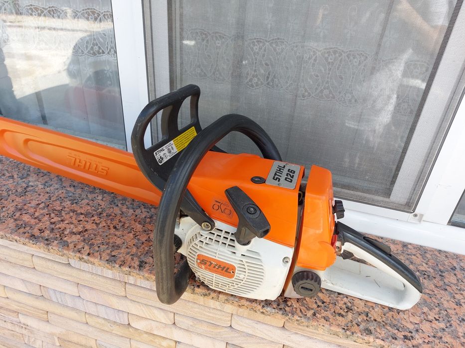 Бензинови верижни триони Jonsered,Stihl 034,Stihl MS 210C Stihl 026