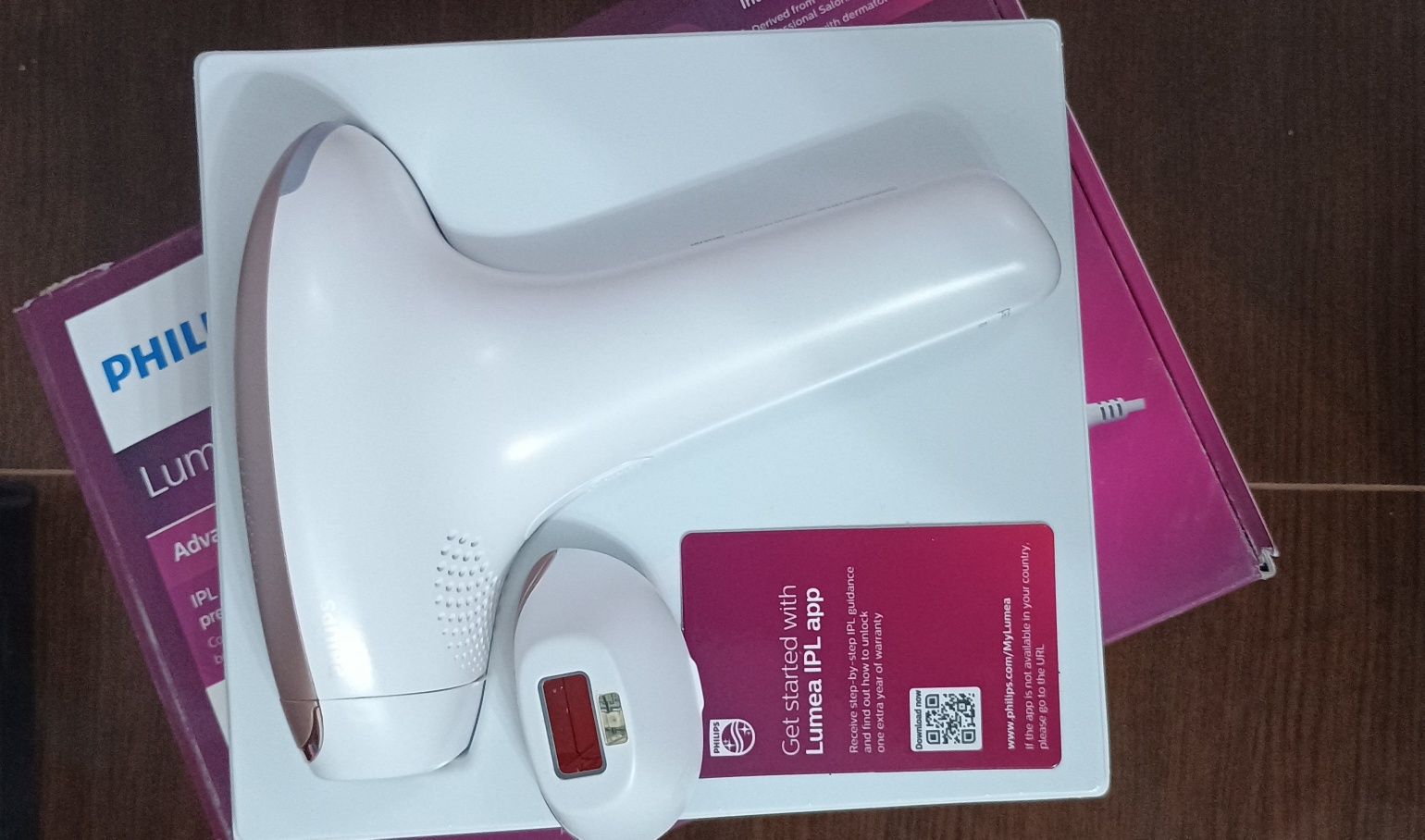 Фотоепилатор IPL Philips Lumea Advanced SC1997/00, 250 000 импулса