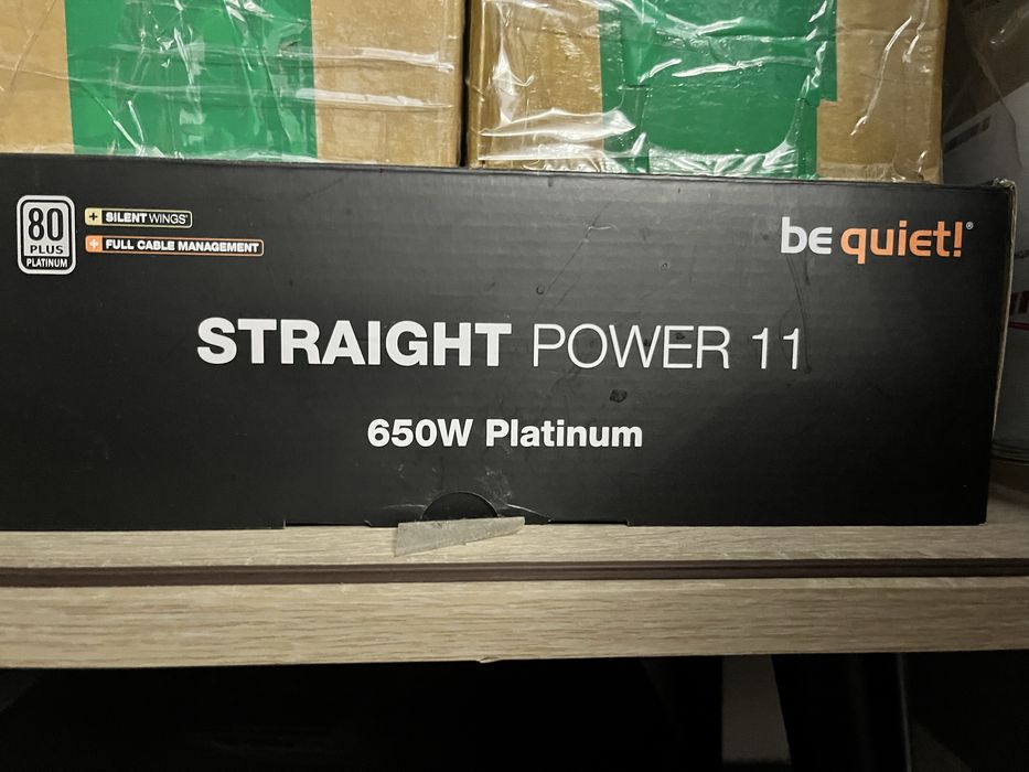 Продается Блок питания be quiet 650W straight power 11 platinum