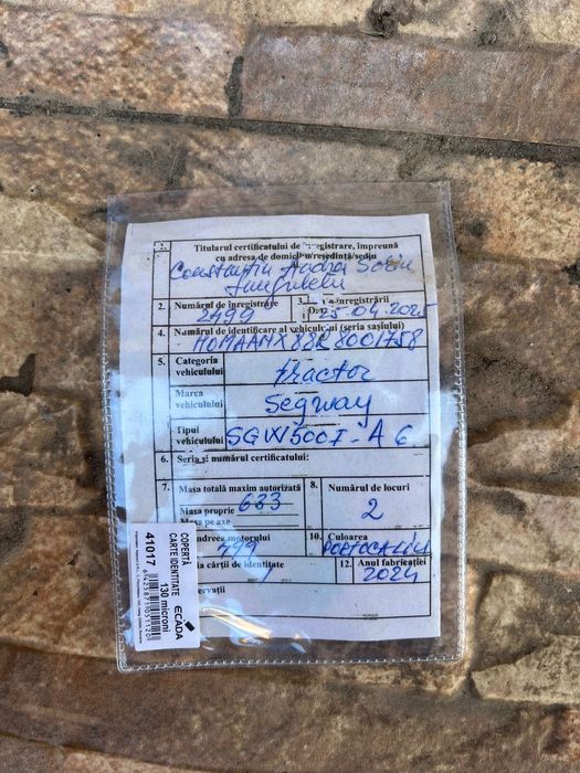 ATV Segway at5 L EPS / varianta t3b PORTOCALIU