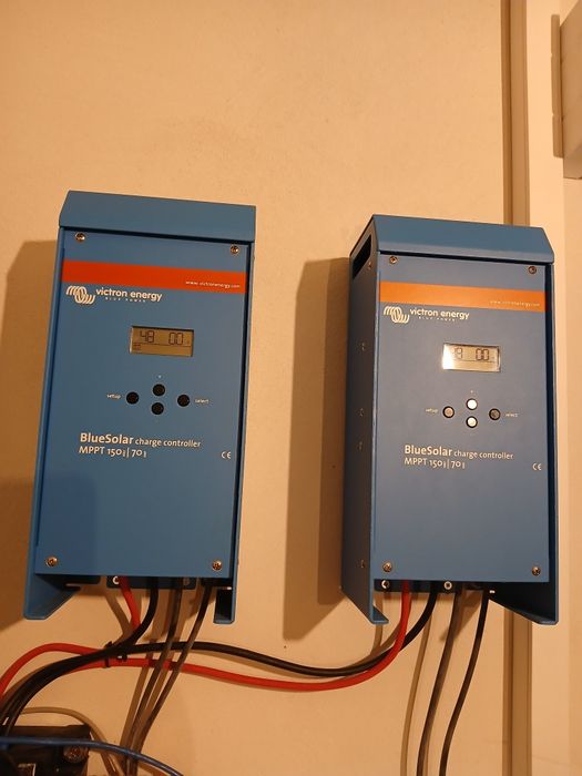 Sistem fotovoltaic solar victron energy 48v  baterie ploy qatro mppt