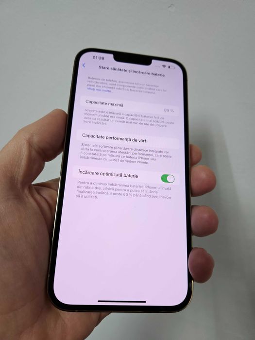 Iphone 13 Pro Max, 128 Gb, impecabil, 89% bateria.