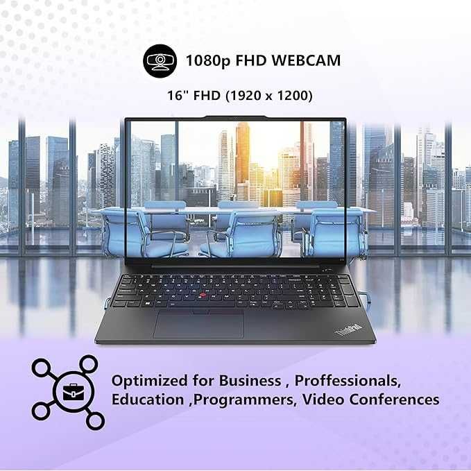 Lenovo ThinkPad E16 Gen1 i7-1355U 8GB 512GB 16,0 WUXGA IPS FPR BACKLIT