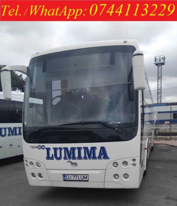 Autocar Temsa Safari HD 13, an 2007, Euro 4, AC-clima, WC, 59 locuri