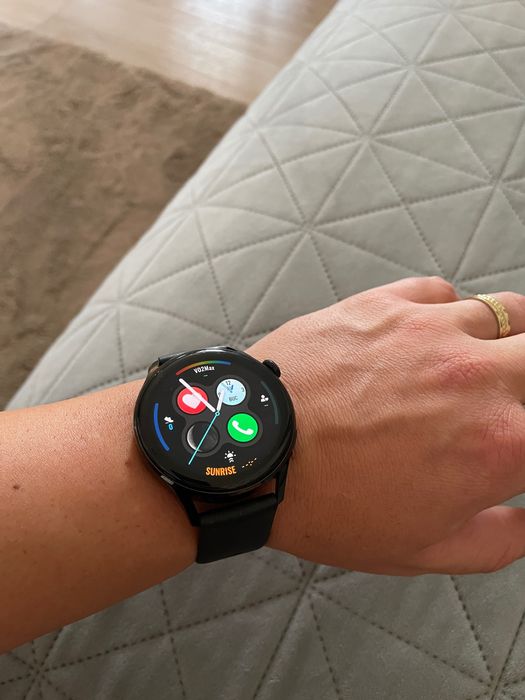 Ceas smartwatch Huawei Watch 3, 46mm, Active, Black