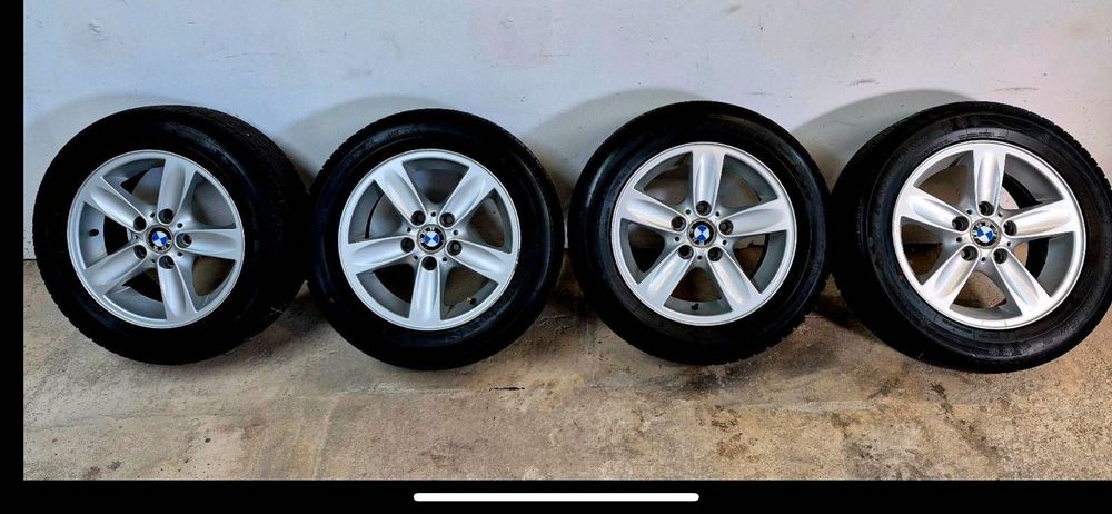 Комплект Зимни Гуми BMW-1er-E87, 225/55 R16 99V M-Алум.Ориг-BMW джанти