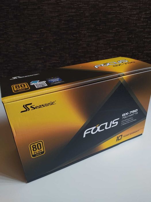 Sursa Seasonic FOCUS GX-750W 80 PLUS Gold Full Modulara (Garantie)