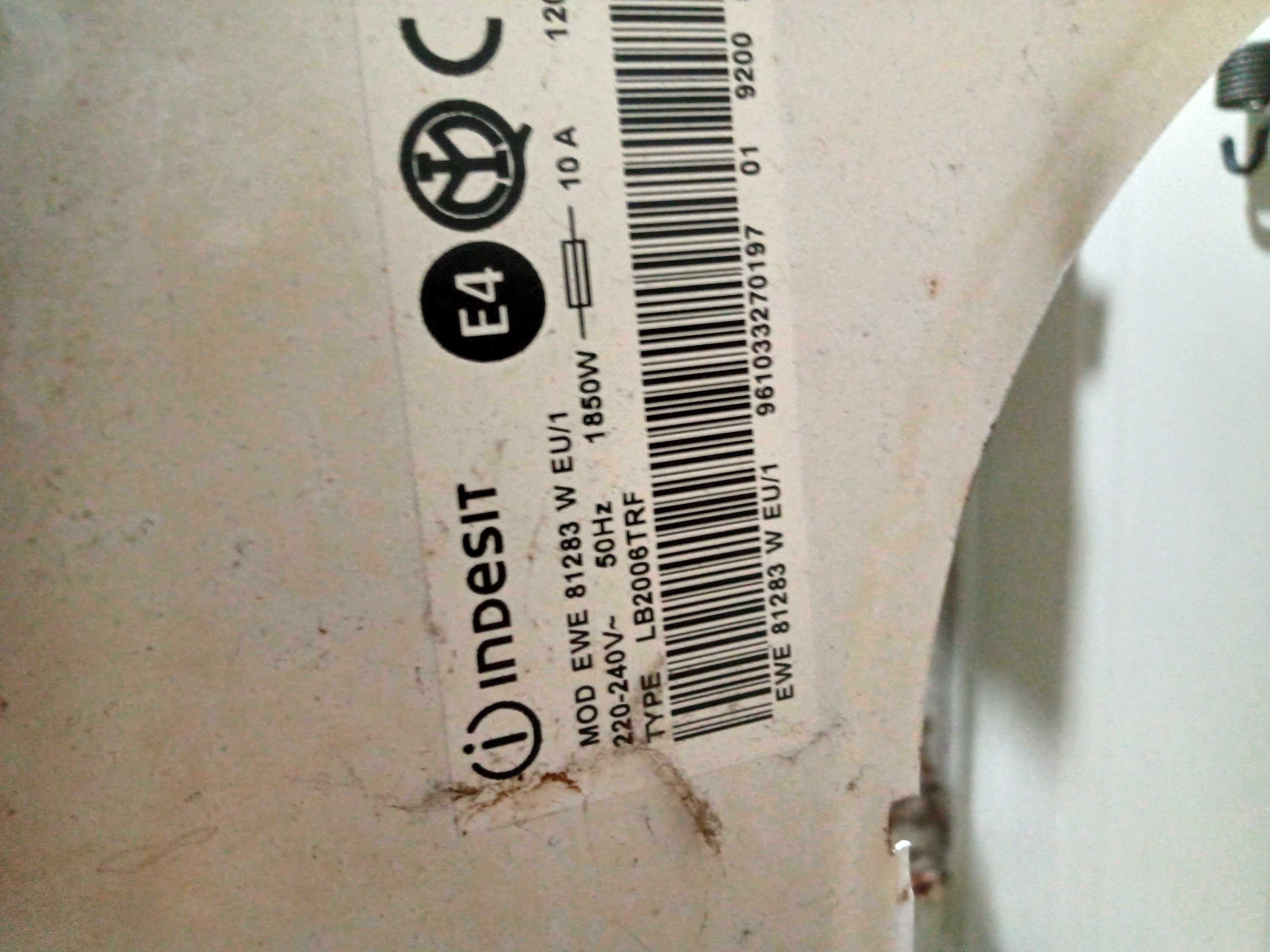 Индезит ewe 81283 w EU/1