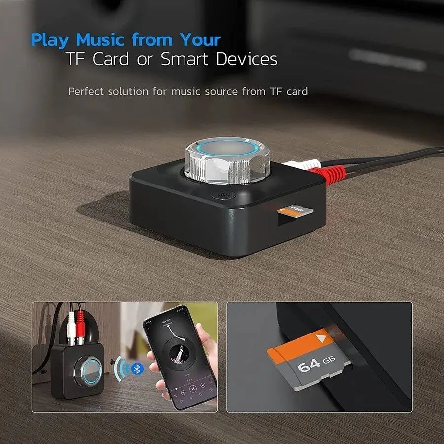 Receiver Audio Bluetooth / Receptor Audio cu sunet 3D Surround