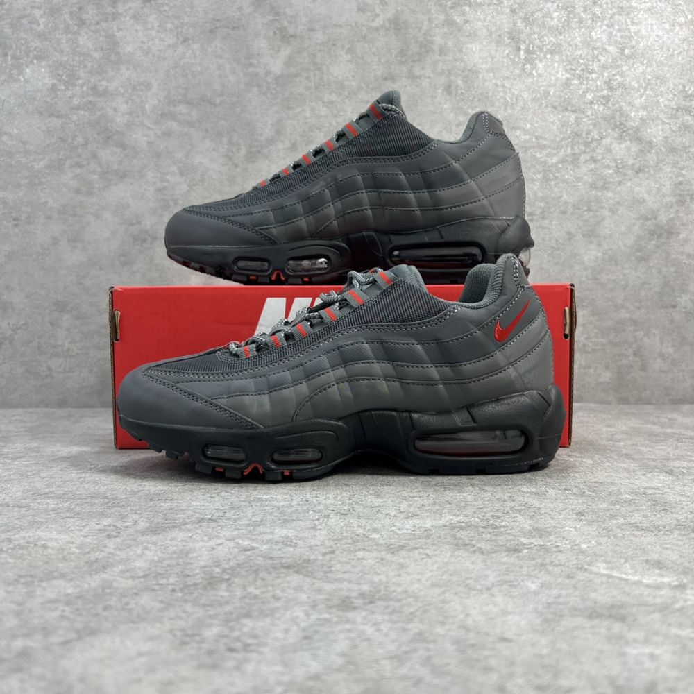 Nike Air Max 95 Grey/Black/Red- 40/42