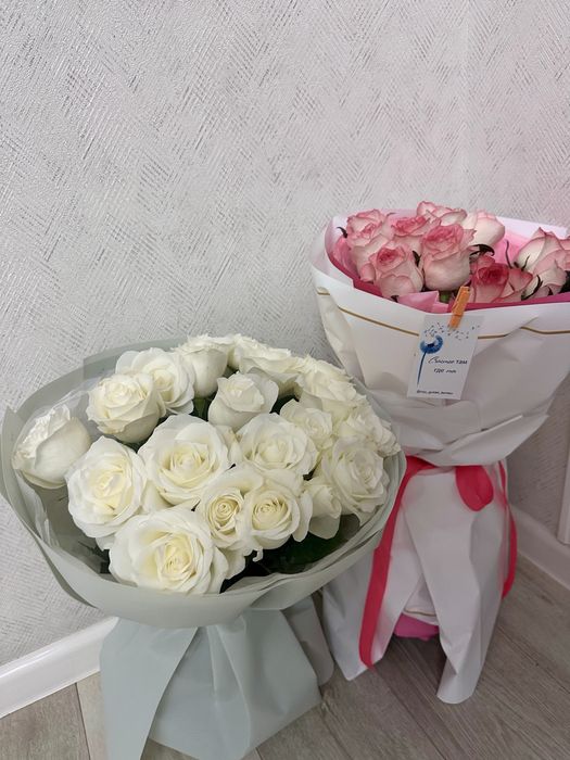 Цветы Розы свежие