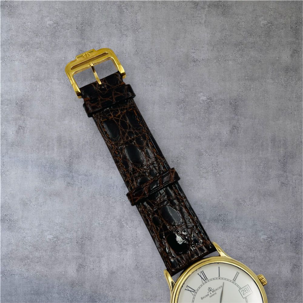 Baume & Mercier Classima automatic solid gold 18k мъжки дрес часовник