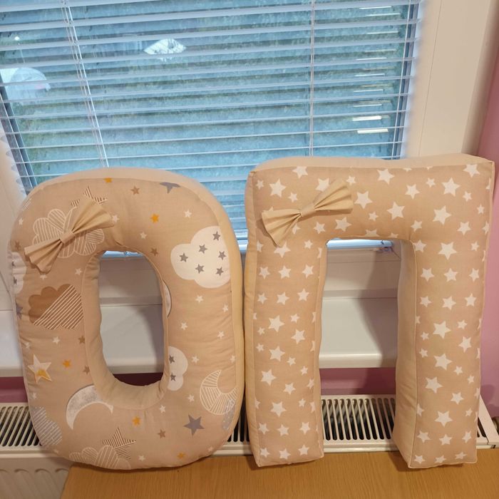 Букви и цифри възглавнички