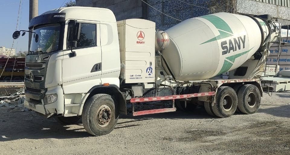 SANY Миксер 10 куб газлик сотилади