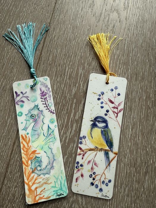 Mini picturi care pot fi semne de carte