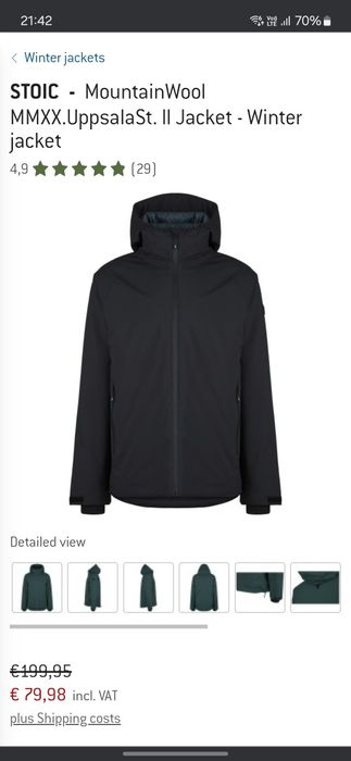 Jacheta iarna Stoic 4XL