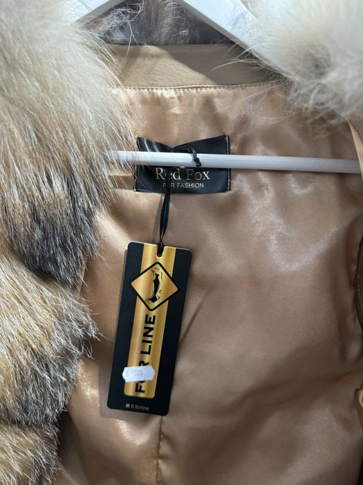 Blanita de vulpe noua cu eticheta