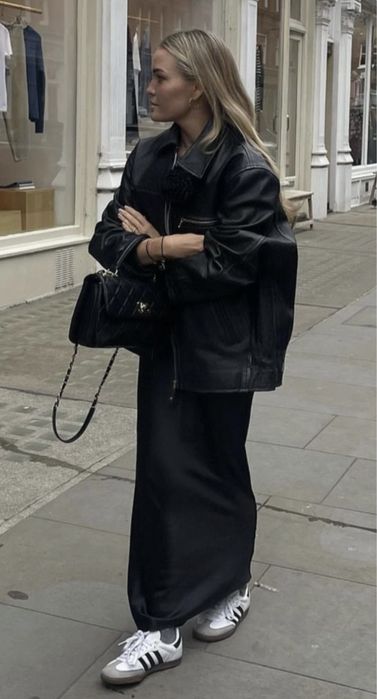 Кожено яке бомбър Канада унисекс