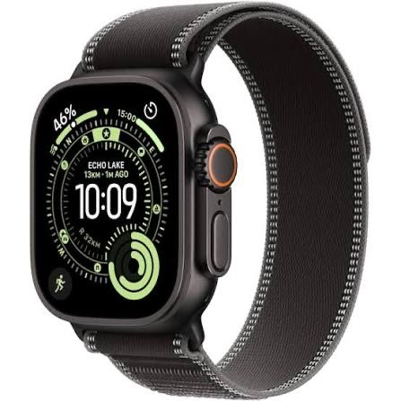 Apple Watch Ultra 3, GPS+Cellular, 49mm, Black Titanium Case - SIGILAT