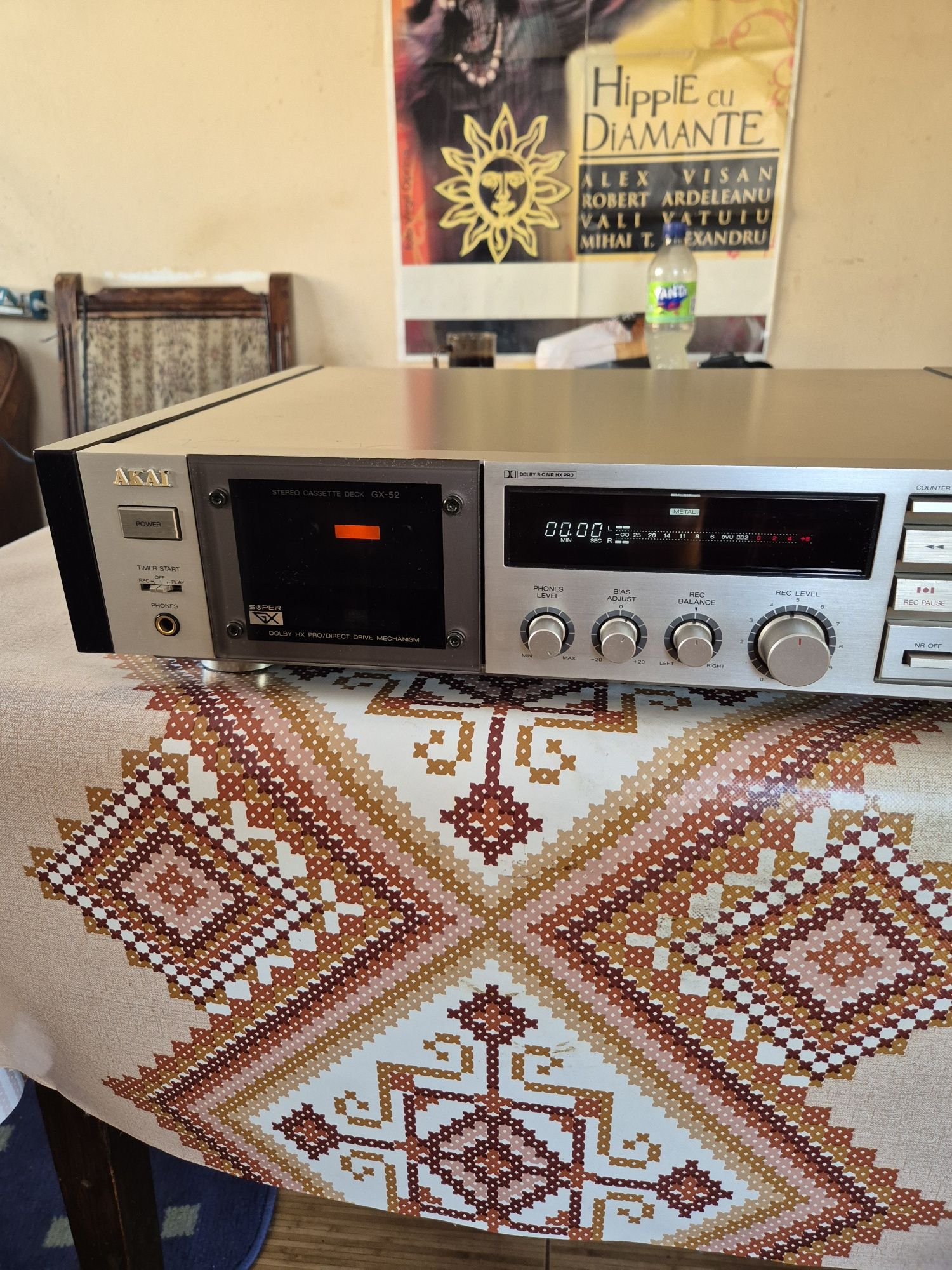 Akai GX 52 casetofon deck (sony technics)