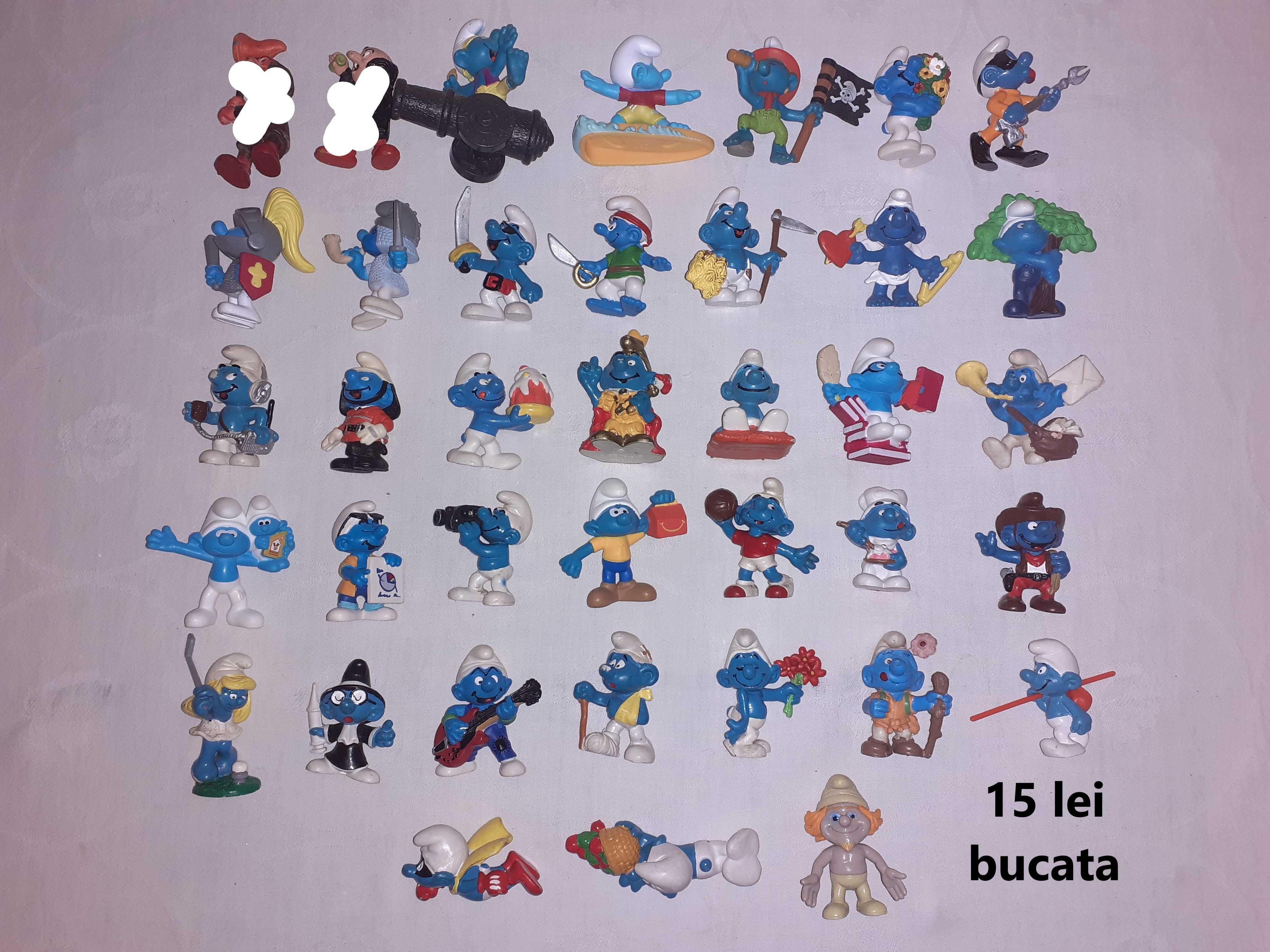 jucarii Strumfi figurine