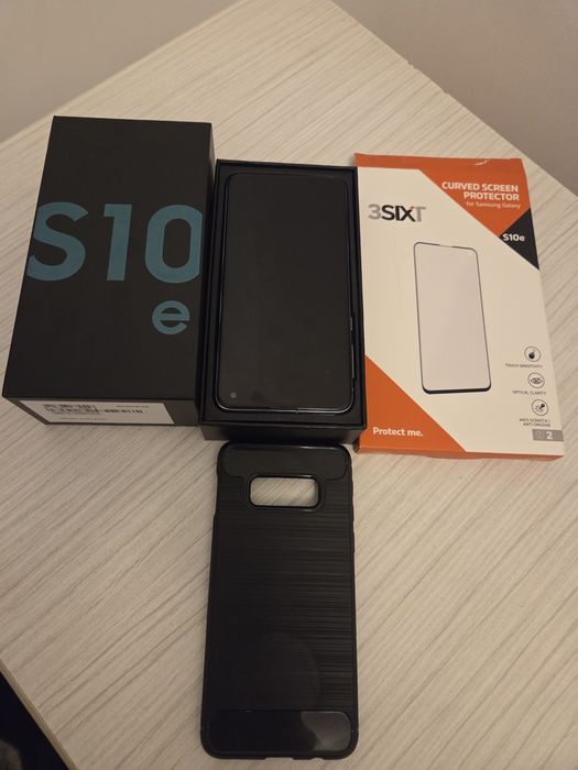 Vand Samsung S10e, full box, folie, husa