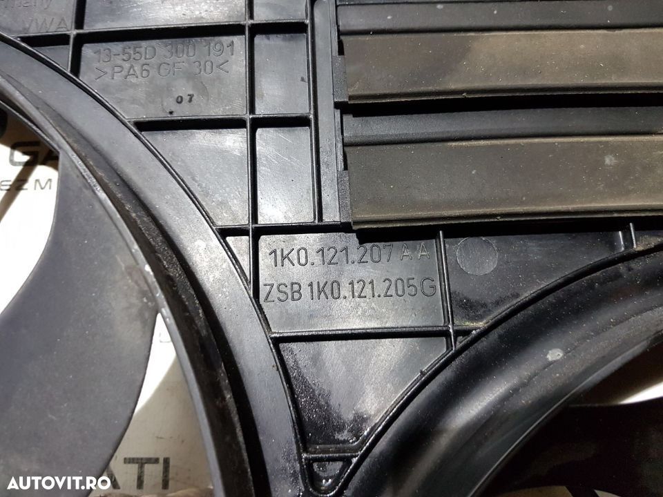 Grup Electroventilator Ventilator VW Jetta 2.0TDI AZV BKD BMM 2005 - 2011 COD : 1K0121207AA / 1K0 121 207 AA