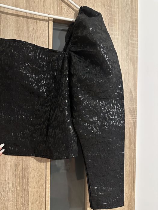 Bluza tip corset maneci bufante - M