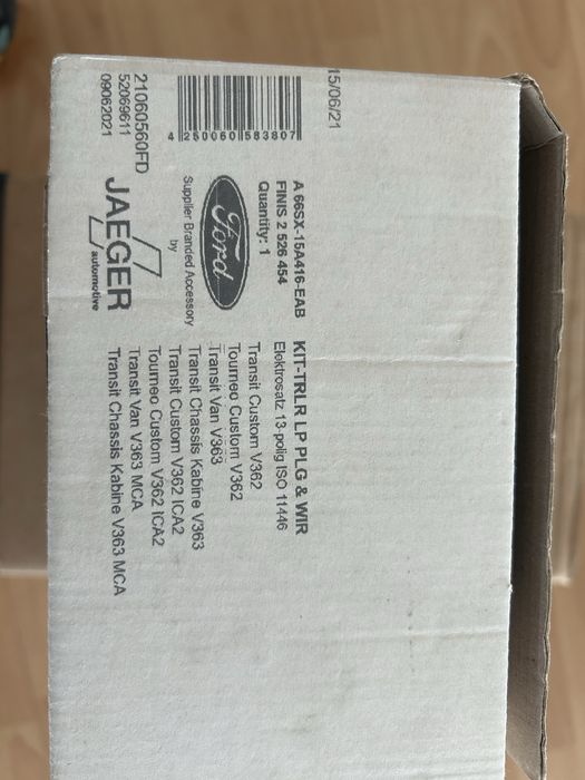 Kit electric 13 pini Ford Custom cod 2526454