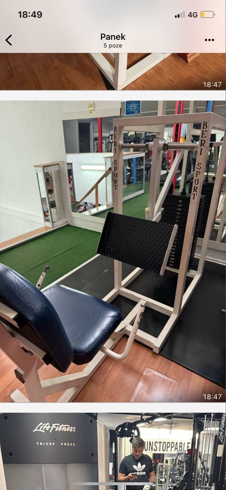 Mai multe aparate de fitness