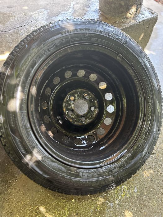 Anvelope Hankook 195/65 R16C M+S cu jante