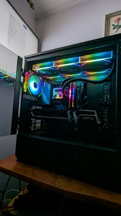 PC gaming i5 14500 Rx 6800 sau 9070 16gb 32gb Ddr5 6000mhz sursa 1000w