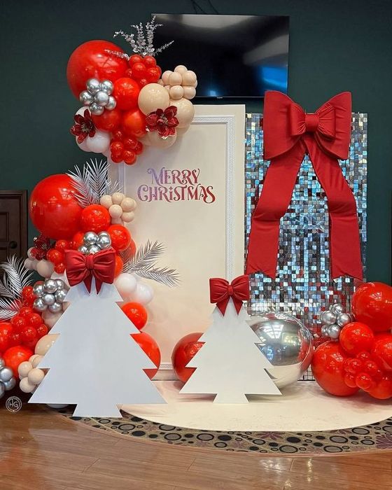 Оформление на новый год.