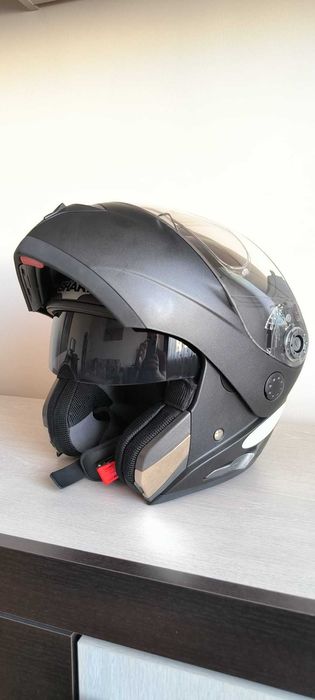 Cască Moto FlipUp SHARK OPENLINE Dual Black - size M (NEFOLOSITA) 2021