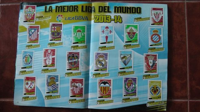 Panini Album Liga BBVA 2013-2014