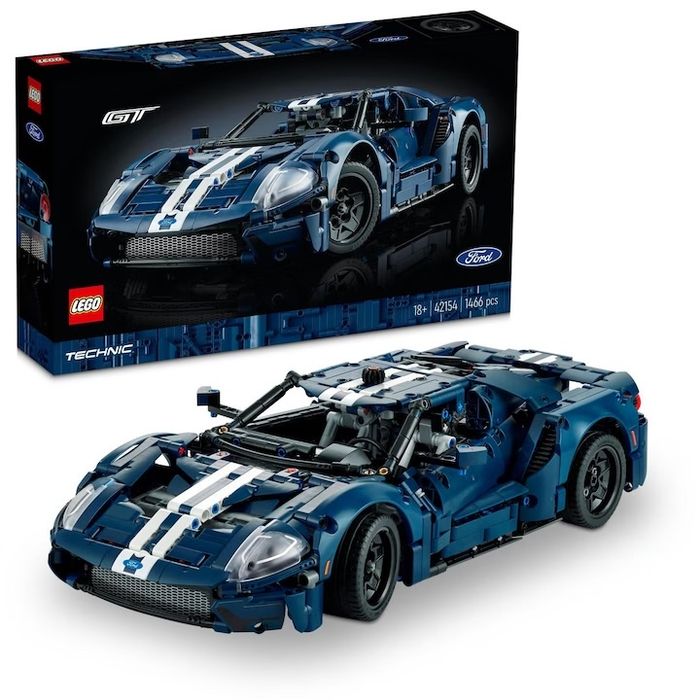 Joc Set LEGO® Technic - 2022 Ford GT 42154, 1466 piese nou sigilat