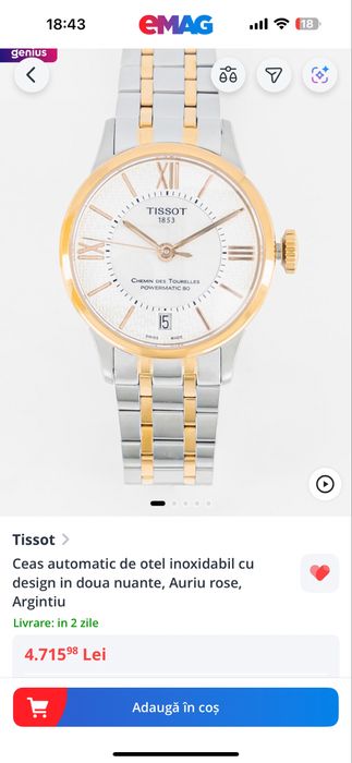 Tissot-Chemin Des Tourelles Powermatic 80-T099.407.22.038.01 unisex 25