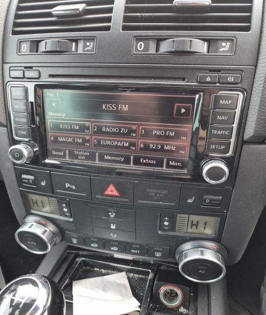 Cheder portbagaj Volkswagen VW Touareg generatia 1 7L (facelift)